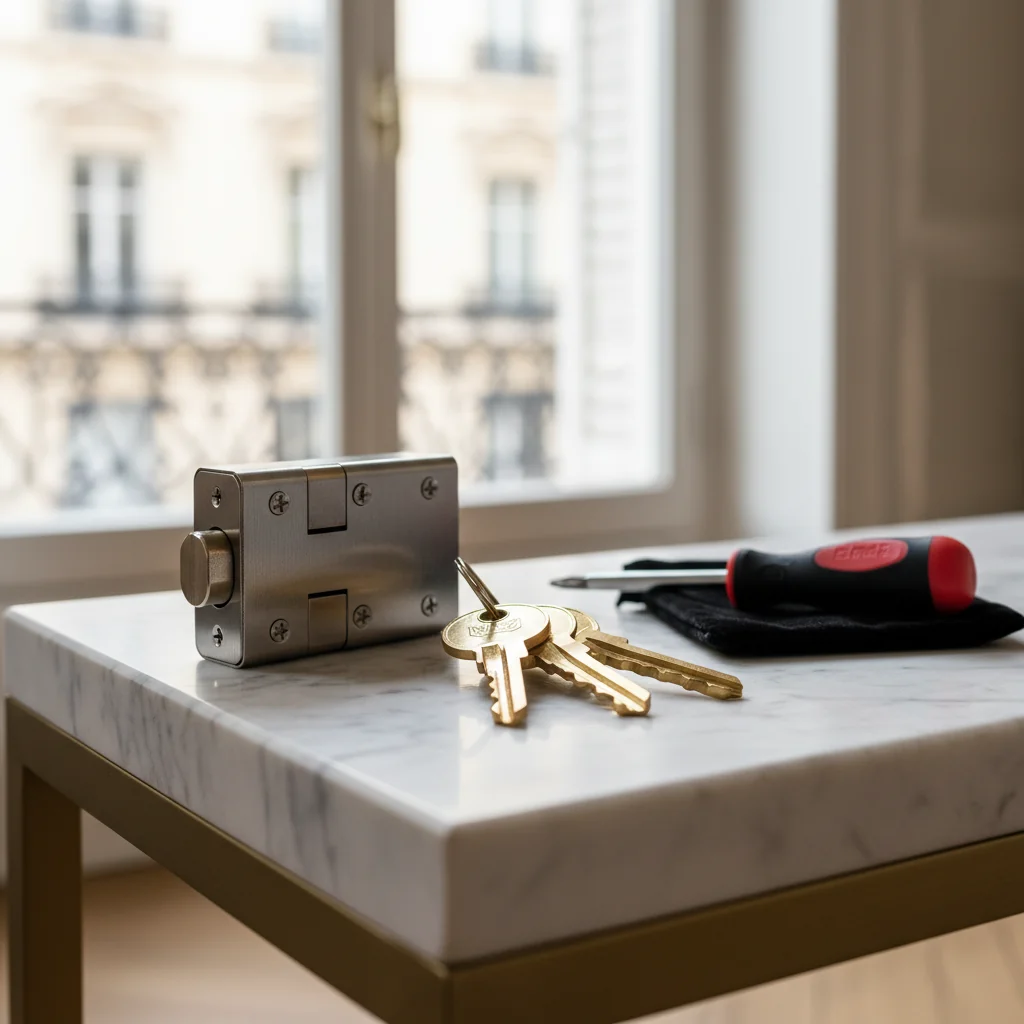 Remplacement de cylindre